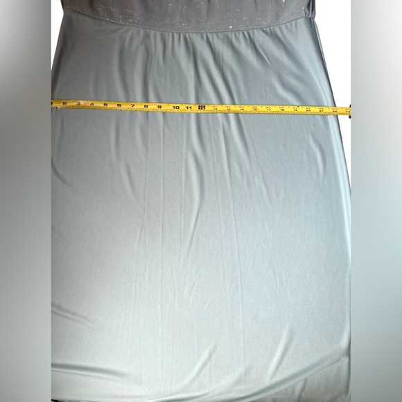 J Kara Beaded Two Elegant pieces Jacket Mint Green Maxi Dress Women’s Sz 18 - Picture 16 of 16